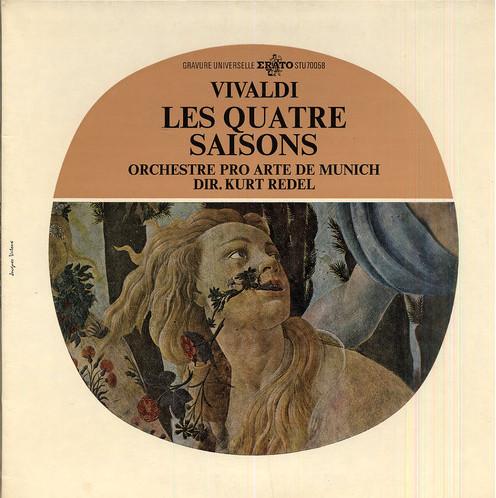 Antonio Vivaldi, Orchestre Pro Arte De Munich, Kurt Redel - Les Quatre Saisons