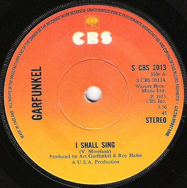 Art Garfunkel - I Shall Sing