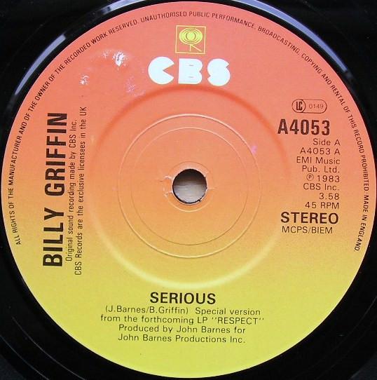 Billy Griffin - Serious