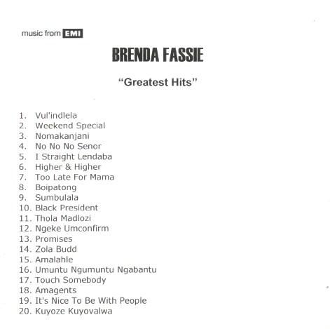 Brenda Fassie - Greatest Hits