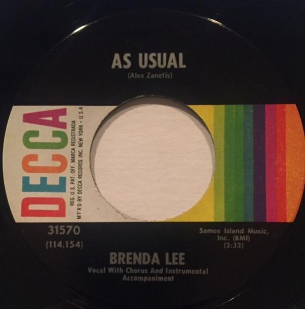 Brenda Lee - As Usual