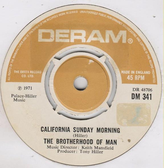 Brotherhood Of Man - California Sunday Morning