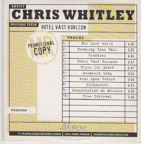 Chris Whitley - Hotel Vast Horizon