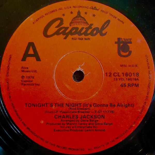 Chuck Jackson (2) - Tonight's The Night (It's Gonna Be Alright)