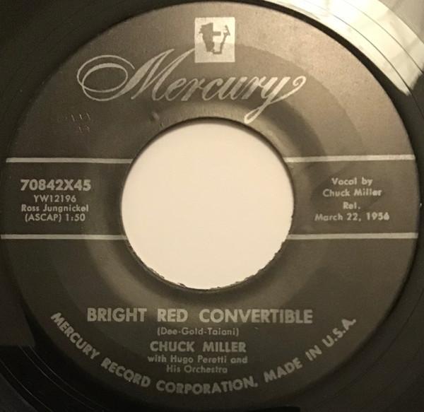 Chuck Miller (7) - Bright Red Convertible / Boogie Blues