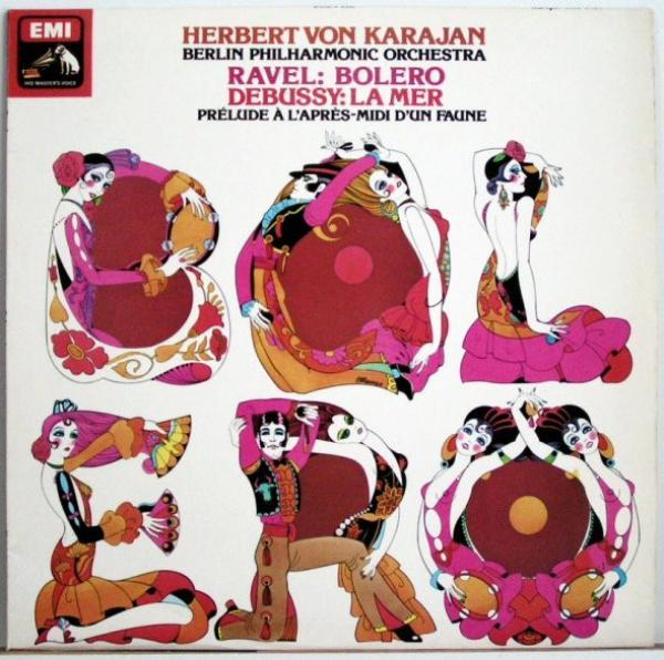 Claude Debussy, Maurice Ravel, Berliner Philharmoniker, Herbert von Karajan - Bolero, La Mer, Prélude À L'Après-midi D'Un Faune
