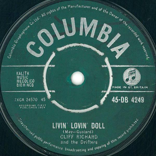 Cliff Richard & The Drifters - Livin' Lovin' Doll / Steady With You