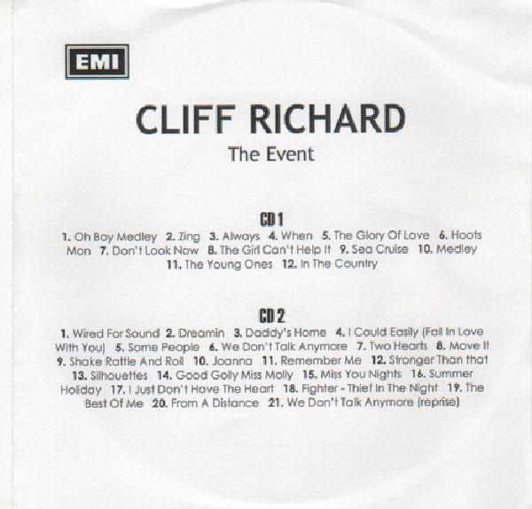 Cliff Richard - The Event