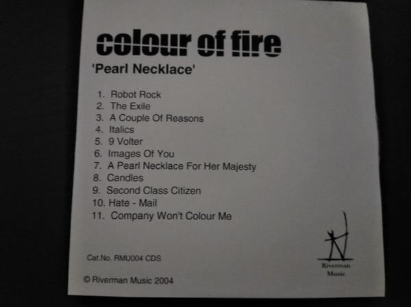 Colour of Fire - Pearl Necklace