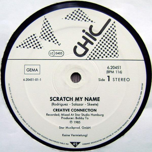 Creative Connection - Scratch My Name
