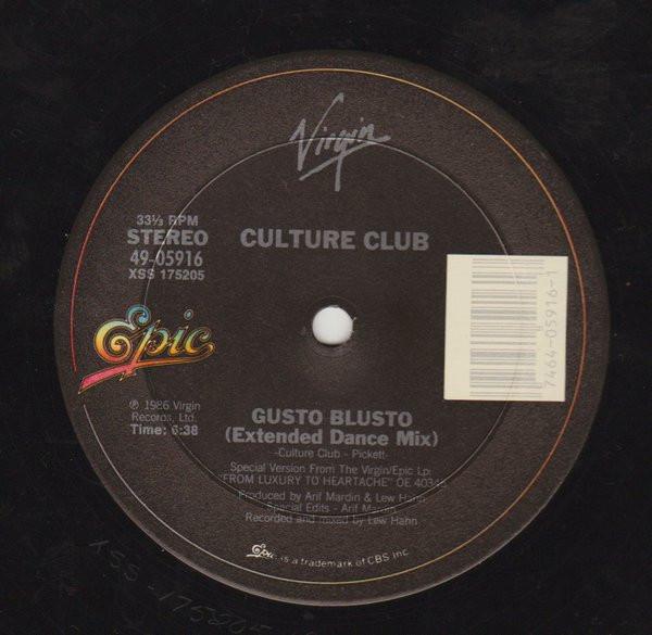 Culture Club - Gusto Blusto