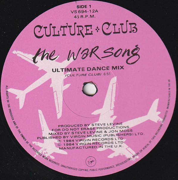 Culture Club - The War Song (Ultimate Dance Mix)