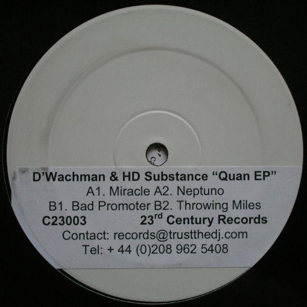 D'Wachman & HD Substance - Quan EP