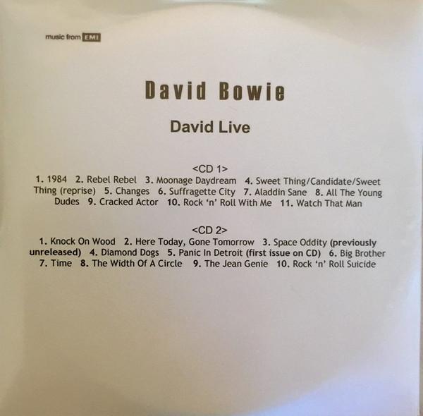 David Bowie - David Live