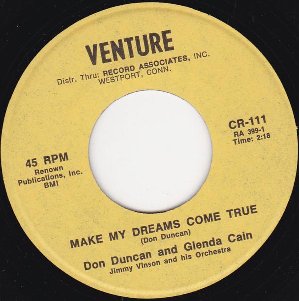 Don Duncan (3) - Make My Dreams Come True