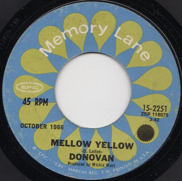 Donovan - Mellow Yellow / Sunshine Superman
