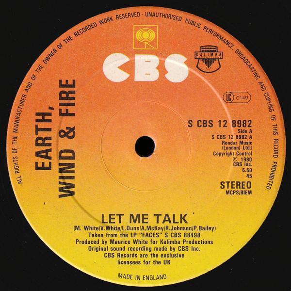 Earth, Wind & Fire - Let Me Talk