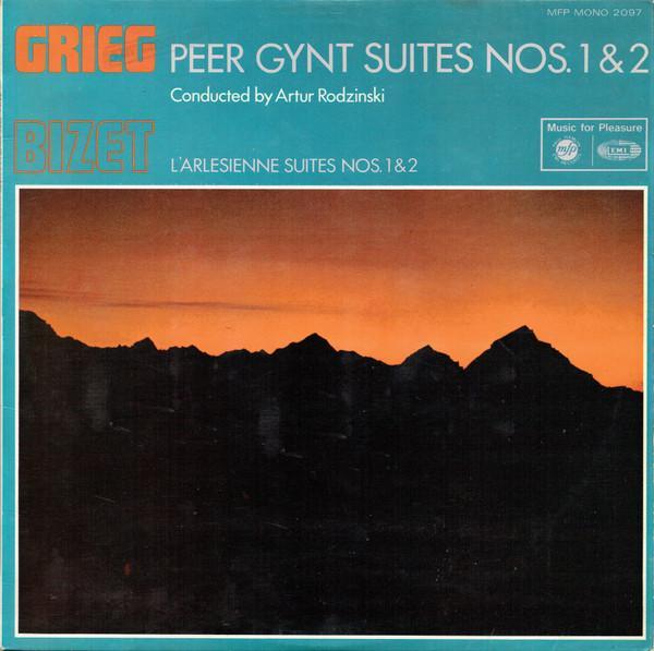 Edvard Grieg, Georges Bizet, Artur Rodzinski - Peer Gynt Suites Nos. 1 & 2 / L'arlesienne Suites Nos. 1 & 2