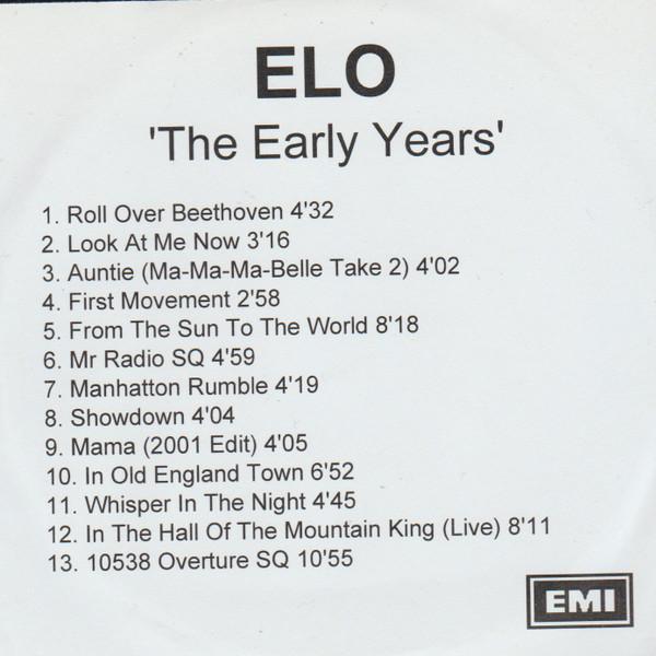 Electric Light Orchestra - The Early Years