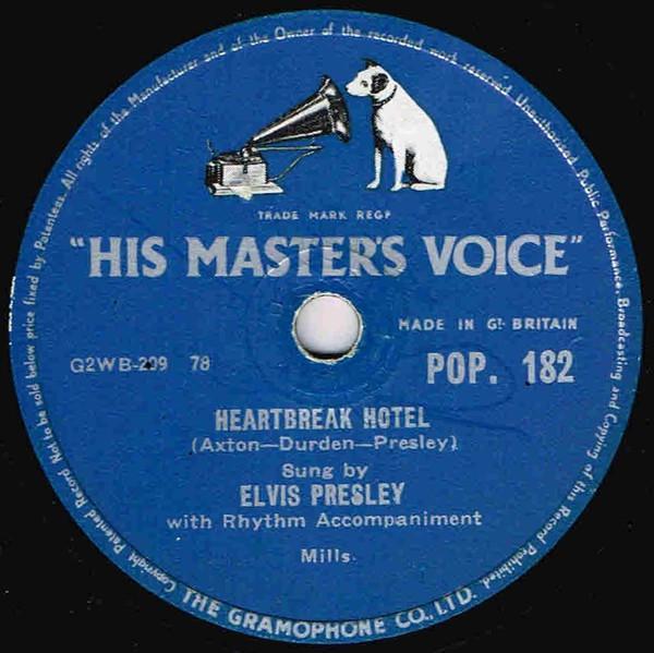 Elvis Presley - Heartbreak Hotel / I Was The One