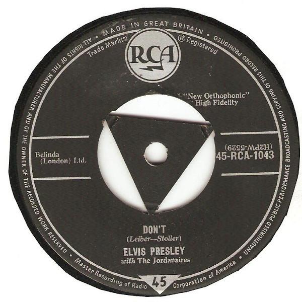Elvis Presley, The Jordanaires - Don't