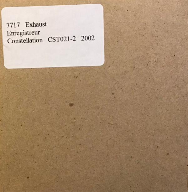 Exhaust - Enregistreur