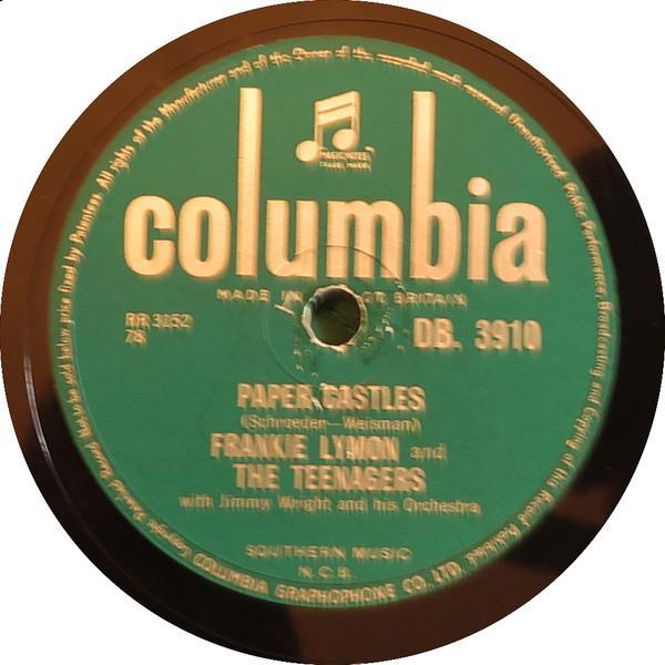 Frankie Lymon & The Teenagers - Paper Castles / Teenage Love