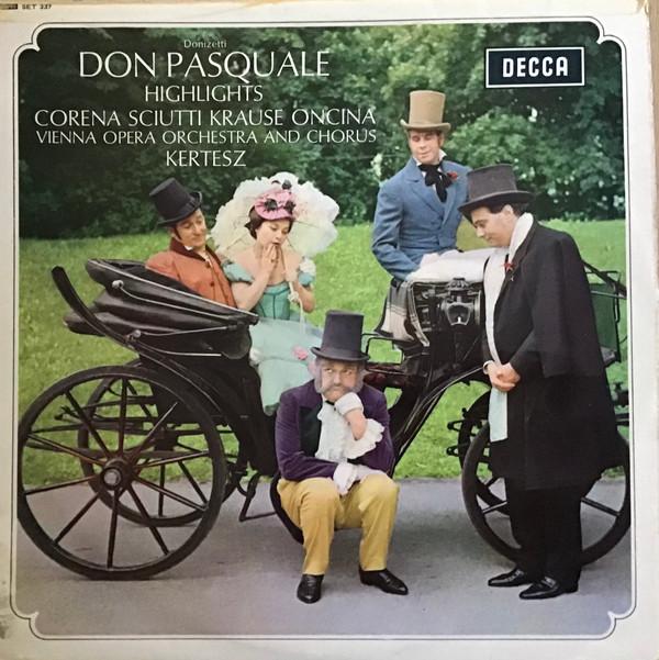 Gaetano Donizetti, Orchester Der Wiener Staatsoper, István Kertész - Don Pasquale - Highlights