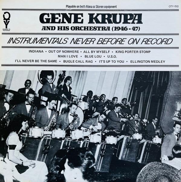 Gene Krupa And His Orchestra - Instrumentals Never Before On Record