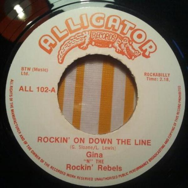 Gina 'N' The Rockin' Rebels - Rockin' On Down The Line