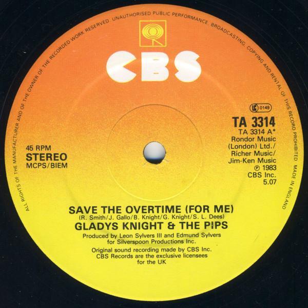Gladys Knight And The Pips - Save The Overtime (For Me)