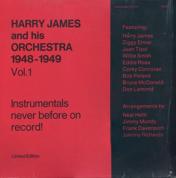 Harry James And His Orchestra - 1948 - 1949 - Vol. 1 
