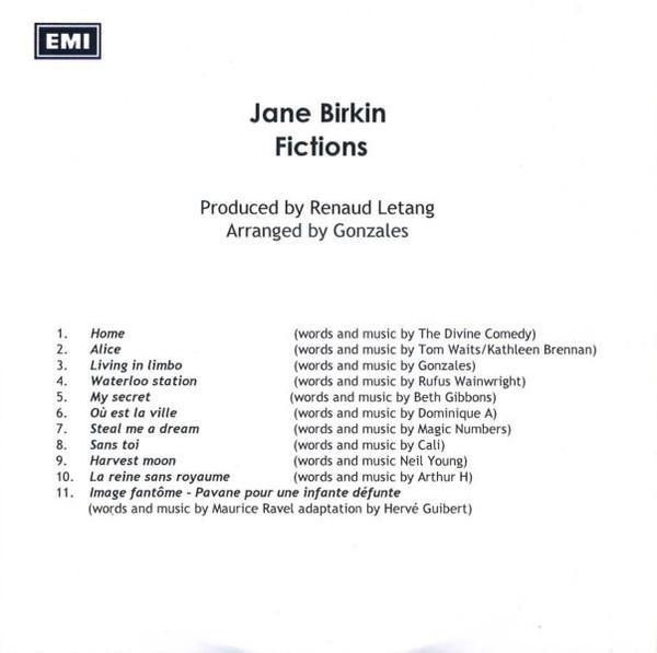 Jane Birkin - Fictions