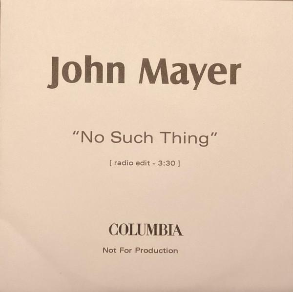 John Mayer - No Such Thing