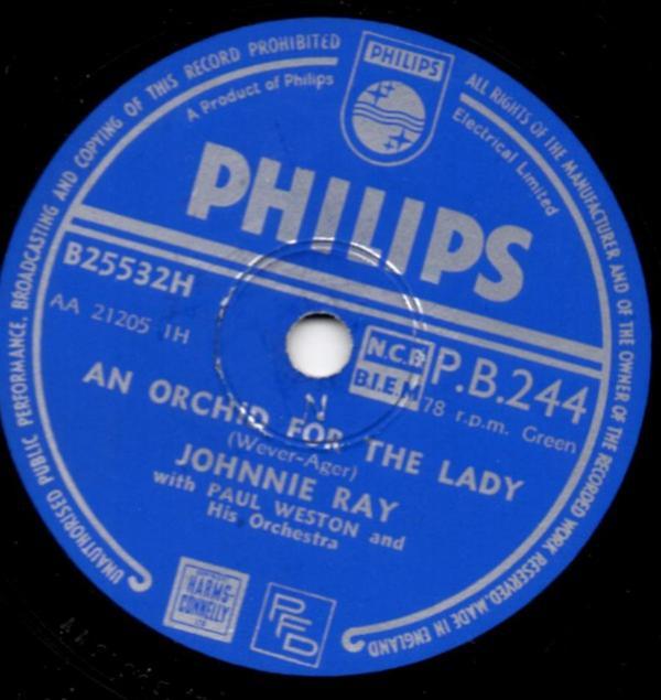 Johnnie Ray - An Orchid For The Lady / Such A Night