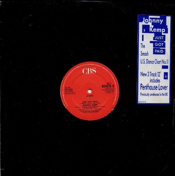 Johnny Kemp - Just Got Paid