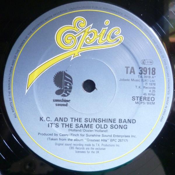 KC & The Sunshine Band - It's The Same Old Song / Let's Go Party