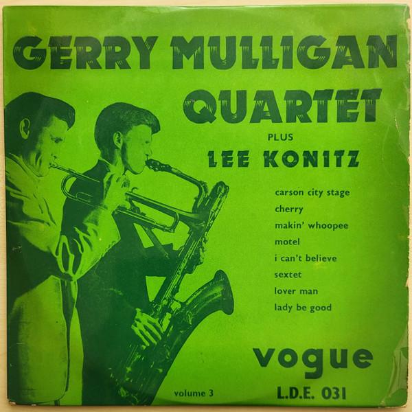 Lee Konitz, Gerry Mulligan Quartet - Volume 3