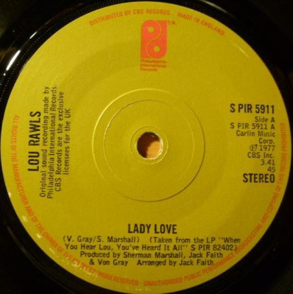 Lou Rawls - Lady Love