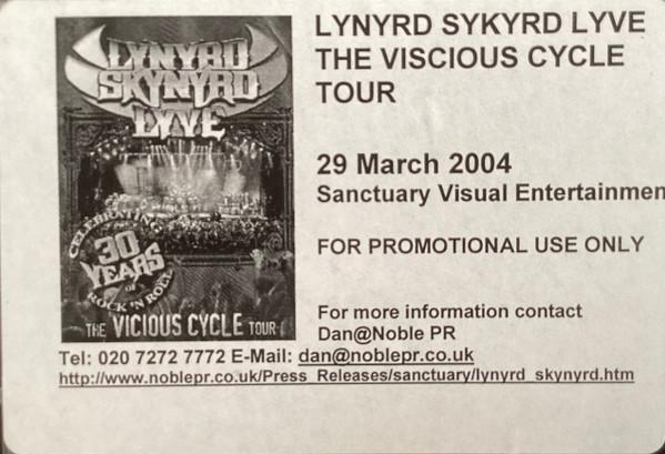Lynyrd Skynyrd - Lyve-The Vicious Cycle Tour