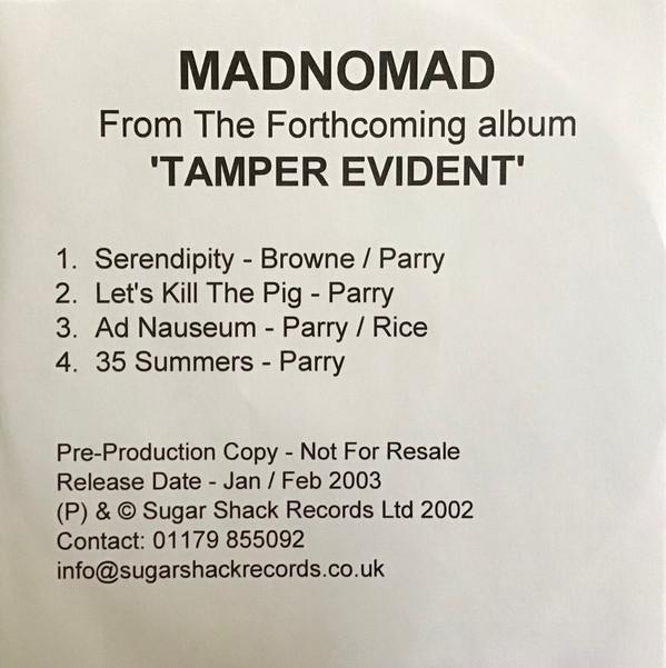 Madnomad - Tamper Evident