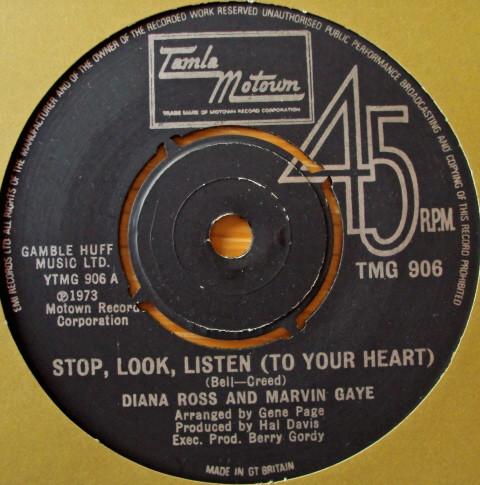 Marvin Gaye, Diana Ross - Stop, Look, Listen (To Your Heart)