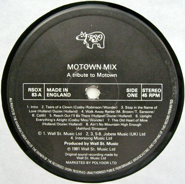  - Motown Mix (A Tribute To Motown)