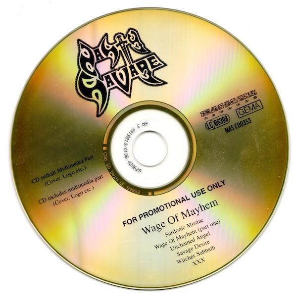 Nasty Savage - Wage Of Mayhem