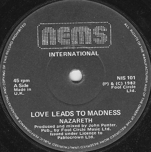 Nazareth (2) - Love Leads To Madness