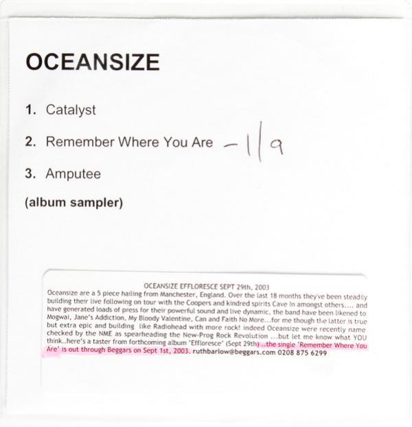 Oceansize - Album Sampler