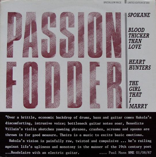 Passion Fodder - Spokane