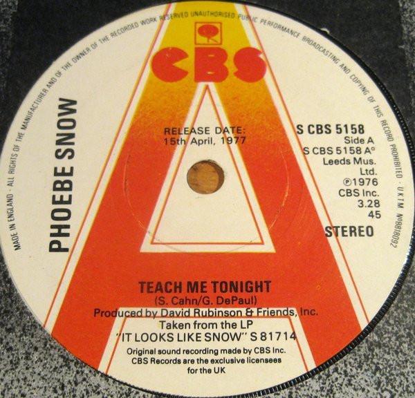 Phoebe Snow - Teach Me Tonight