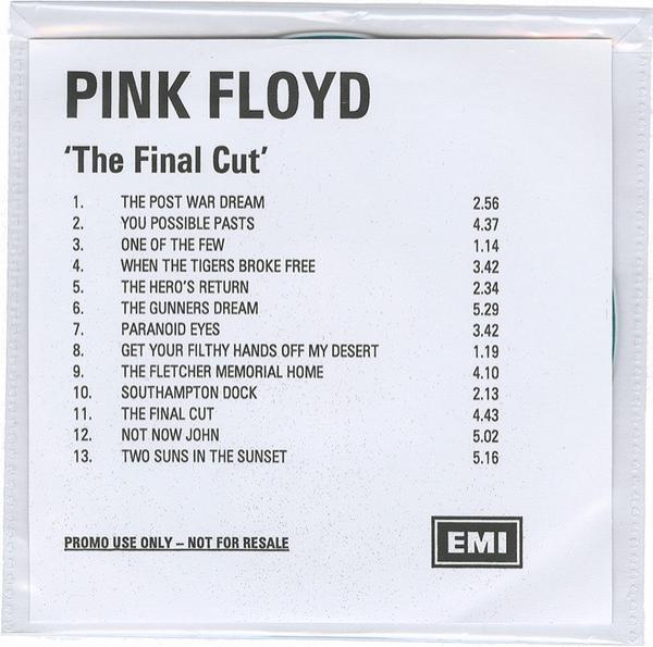 Pink Floyd - The Final Cut