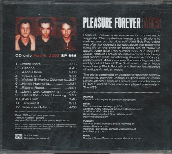 Pleasure Forever - Alter